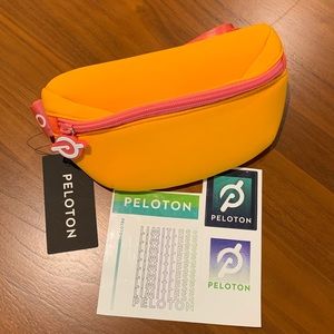 PELOTON fanny pack w stickers